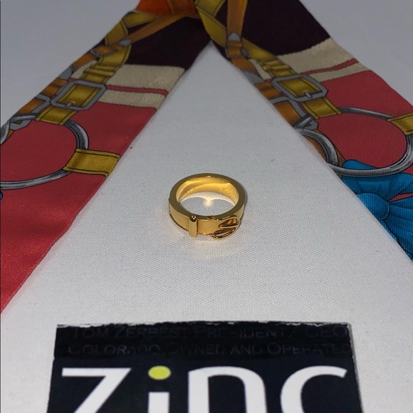 Hermès Belt & Buckle Cavalier Scarf & Scarf Ring - Picture 5 of 15